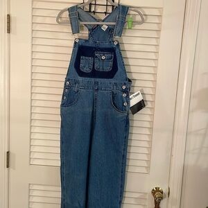 GoodFellows Hard to find Overall Jeans Velour Patch NWT